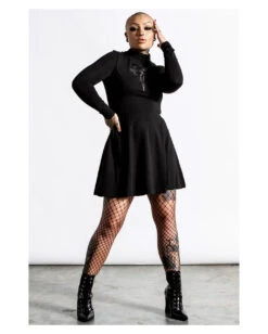 KILLSTAR Evanna Cross Kleid -Cosplay-Laden killstar evanna cross kleid killstar evanna cross dress gothic mode gothic kleid 51915 04