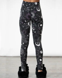 KILLSTAR Galaxy Lounge Leggings -Cosplay-Laden killstar galaxy lounge leggings killstar lingerie killstar waesche gothic bralet gothic accessoires und geschenkartikel killstar galaxy lounge leggings 53521 2