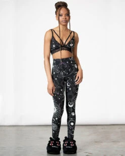 KILLSTAR Galaxy Lounge Leggings -Cosplay-Laden killstar galaxy lounge leggings killstar lingerie killstar waesche gothic bralet gothic accessoires und geschenkartikel killstar galaxy lounge leggings 53521 4