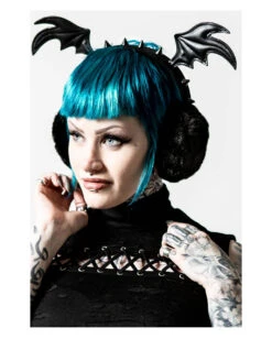 KILLSTAR "Just Wing It" Ohrschützer -Cosplay-Laden killstar just wing it ohrschuetzer killstar just wing it earmuffs gothic accessoires killstar fashion 52180 03