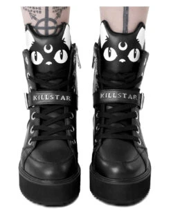 KILLSTAR Keiko Kitty High Top Sneaker