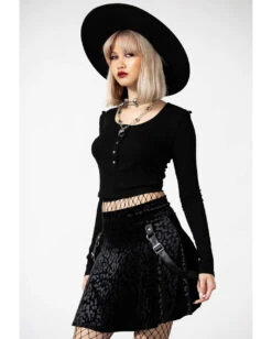 KILLSTAR Kitty Pride Skater Rock -Cosplay-Laden killstar kitty pride skater rock killstar kitty pride skater skirt gothic rock gothic fashion 53342 3