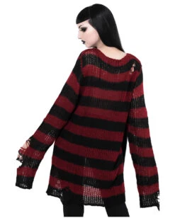 KILLSTAR Krueger Strickpullover -Cosplay-Laden killstar krueger strickpullover soft knit sweater gothic fashion und zubehoer gothic shop 51982 3