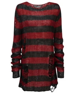 KILLSTAR Krueger Strickpullover -Cosplay-Laden killstar krueger strickpullover soft knit sweater gothic fashion und zubehoer gothic shop 51982 5