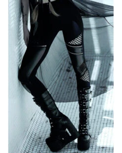 KILLSTAR Neo Noir Leggings -Cosplay-Laden killstar neo noir leggings gothic fashion gohtic hosen gotik mode 52252 3