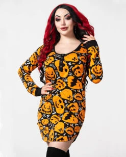 KILLSTAR Night Harvest Henley Kleid -Cosplay-Laden killstar night harvest henley kleid killstar dress killstar accessoire gothic kleid gothic accessoires und geschenkartikel gothic loungewear 53726 3