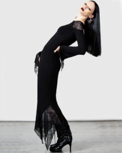 KILLSTAR Spiderella Kleid -Cosplay-Laden killstar spiderella kleid killstar abendkleid gothic kleid spinnweben kleid gothic bekleidung gothic accessoires und geschenkartikel gothic mode 54038 1