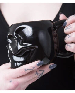 KILLSTAR Totenkopf Tasse -Cosplay-Laden killstar totenkopf tasse totenschaedel tasse killstar skull mug gothic wohnaccessoire 51222 04