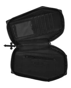 KILLSTAR Vampir's Kiss Sarg Geldbörse -Cosplay-Laden killstar vampirs kiss sarg geldboerse killstar vampirs kiss coffin wallet gothic accessoire 51207 04