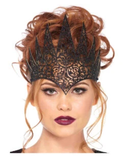 Königinnen Krone Schwarz