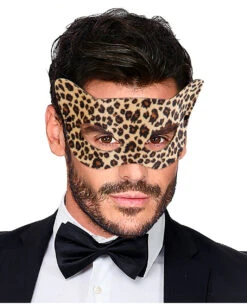 Leoparden Augenmaske -Cosplay-Laden leoparden augenmaske phantera augenmaske leoaprd print eyemask wildkatze augenmaske 36609 03