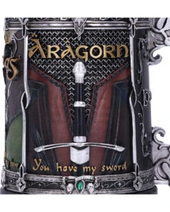 Lord Of The Rings The Fellowship Krug 15,5cm -Cosplay-Laden lord of the rings the felloship krug lord of the rings the fellowship tankard herr der ringe merchandise 52561 05