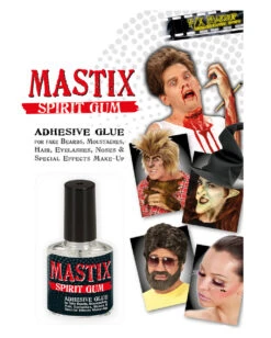 Mastix Hautkleber Klar 12 Ml -Cosplay-Laden mastix hautkleber klar 12ml spirit gum kosmetikkleber spezial makeup kleber bild3 27474