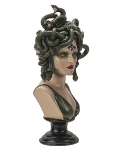 Medusa Büste Mit LED Augen 38cm -Cosplay-Laden medusa bueste mit led augen medusa bust with led eyes medusa statue halloween homeware 54734 04