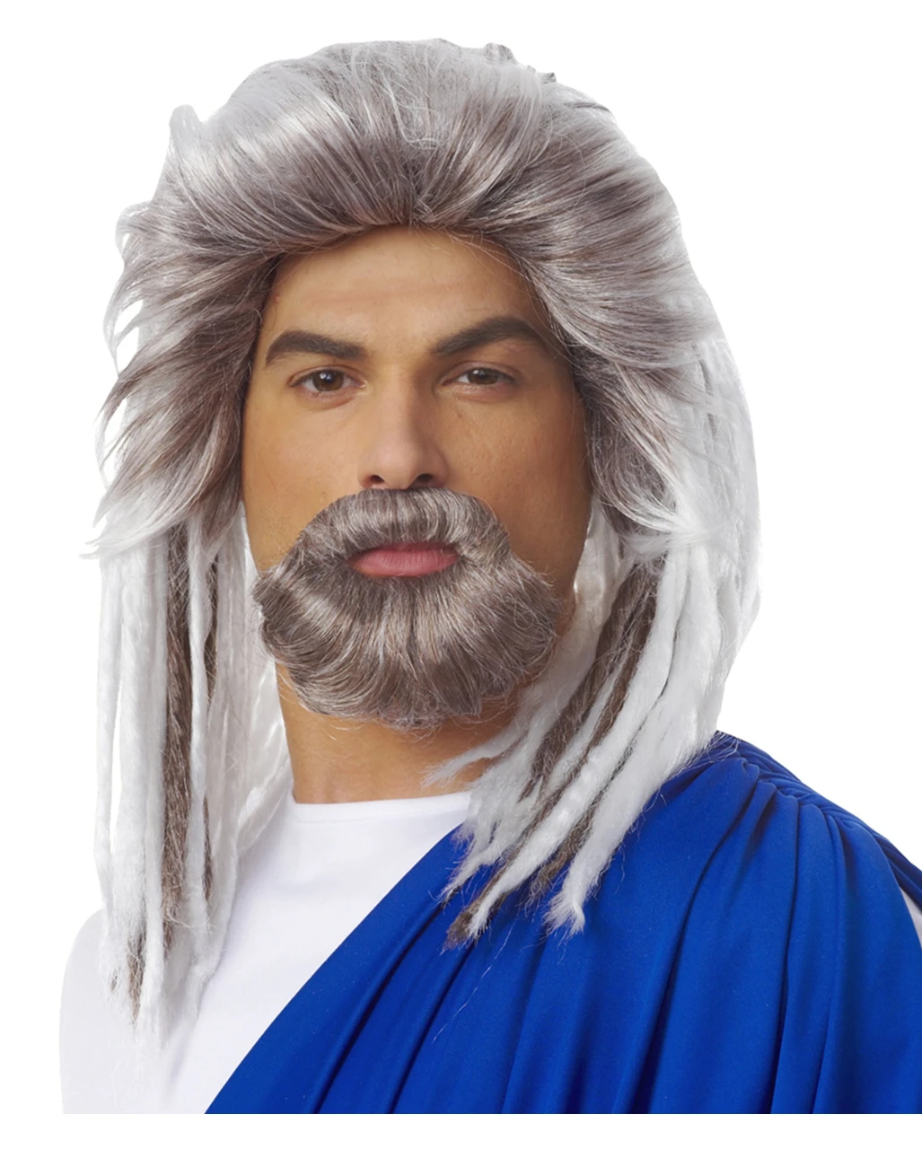 Meereskönig Perücke Mit Bart 1 Meereskönig Perücke Mit Bart