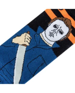 Michael Myers Halloween II Socken -Cosplay-Laden michael myers halloween 2 socken horror socks michael myers geschenkidee horror fan 52334 4