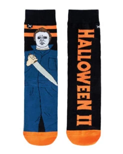 Michael Myers Halloween II Socken -Cosplay-Laden michael myers halloween 2 socken horror socks michael myers geschenkidee horror fan 52334 5