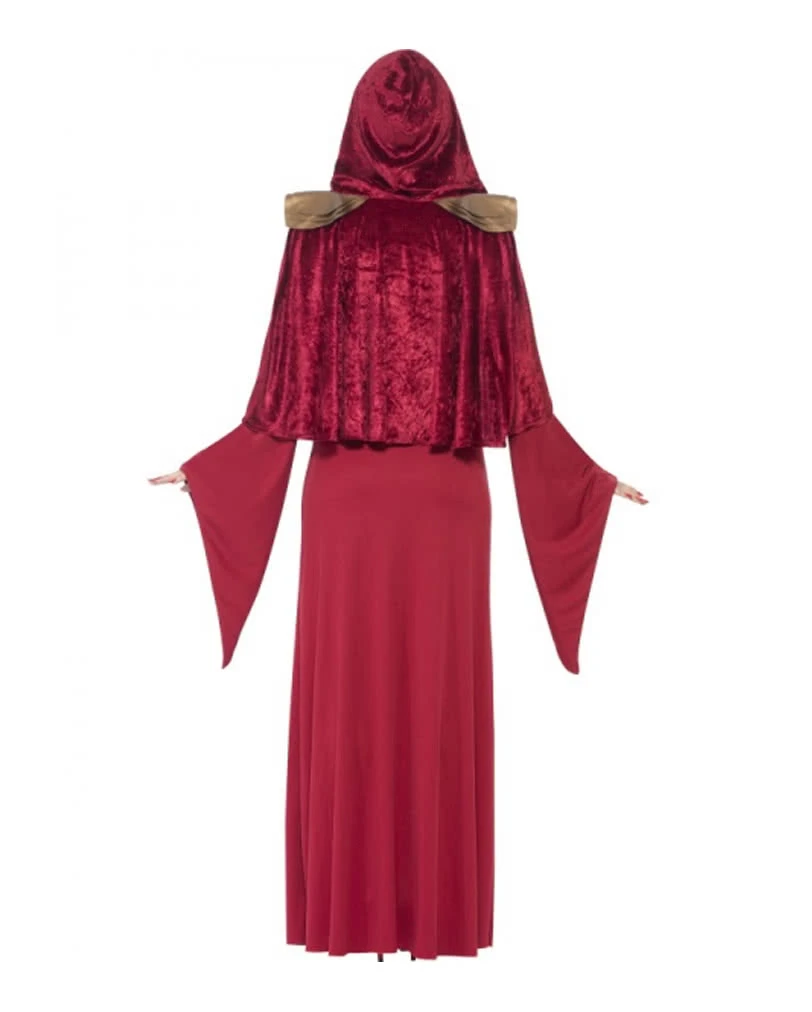 Mittelalter Priesterin Kostüm Mit Kapuze 2 Mittelalter Priesterin Kostüm Mit Kapuze – Bild 2