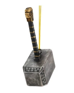 Mjölnir Weihnachtskugel 7,6cm -Cosplay-Laden mjoelnir weihnachtskugel halloween und horror weihnachtsdeko und merch mjoelnir hanging ornament 54759 3