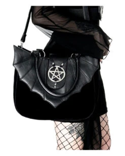 Ominous Fledermaus Handtasche -Cosplay-Laden ominous fledermaus handtasche ominous bat handbag gothic handtasche gothic purse 54549 05