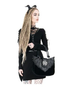 Ominous Fledermaus Handtasche -Cosplay-Laden ominous fledermaus handtasche ominous bat handbag gothic handtasche gothic purse 54549 06