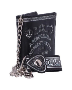 Ouija Brett Geldbeutel Mit Kette -Cosplay-Laden ouija brett geldbeutel mit kette spirit board brieftasche mit kette ouija board wallet with chain gothic accessoire 50993 04