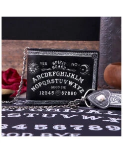 Ouija Brett Geldbeutel Mit Kette -Cosplay-Laden ouija brett geldbeutel mit kette spirit board brieftasche mit kette ouija board wallet with chain gothic accessoire 50993 07
