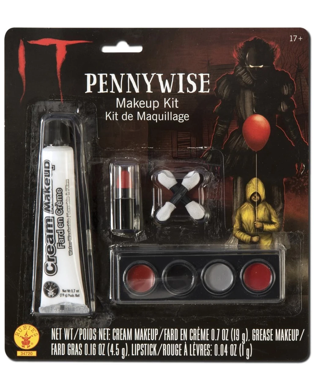 Pennywise Make-up Set 1 Pennywise Make-up Set