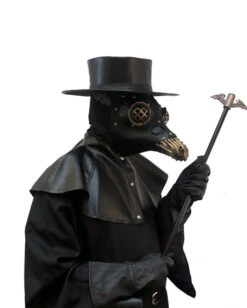Pest Doktor Hut Schwarz -Cosplay-Laden pestdoktor hut pestdoktor kostuemzubehoer pest kostuemaccessoire mittelalter kostuemzubehoer mittlealter kostuemaccessoire plague doctor hat 53415 2
