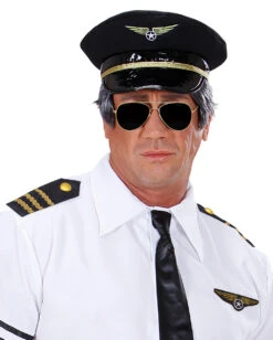 Piloten Kostümzubehör Set 4-tlg. -Cosplay-Laden piloten kostuemzubehoer set aviator costume set berufsuniform kostuem 29376 2