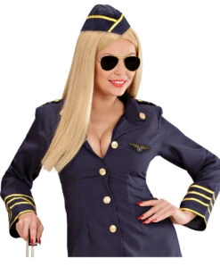 Piloten Kostümzubehör Set 4-tlg. -Cosplay-Laden piloten kostuemzubehoer set aviator costume set berufsuniform kostuem 29376 3