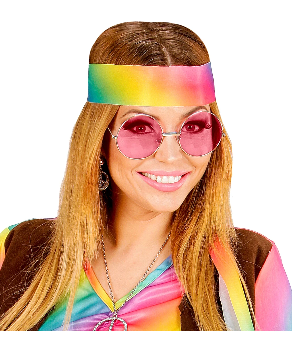 Pinke 70er Sonnenbrille 2 Pinke 70er Sonnenbrille – Bild 2