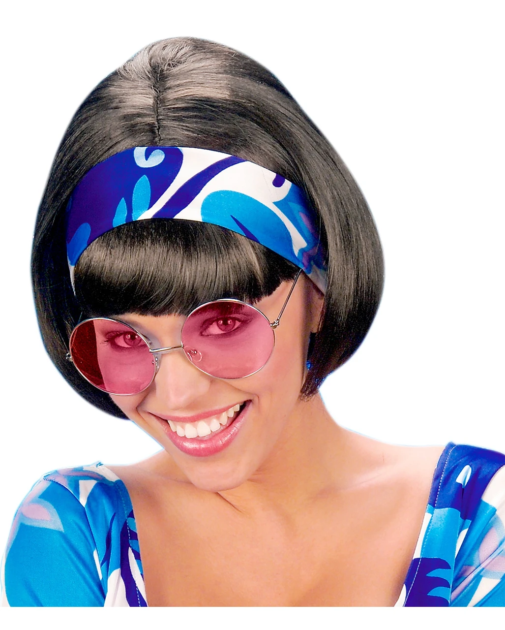 Pinke 70er Sonnenbrille 3 Pinke 70er Sonnenbrille – Bild 3