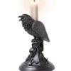Poe's Rabe Gothic Kerzenständer
