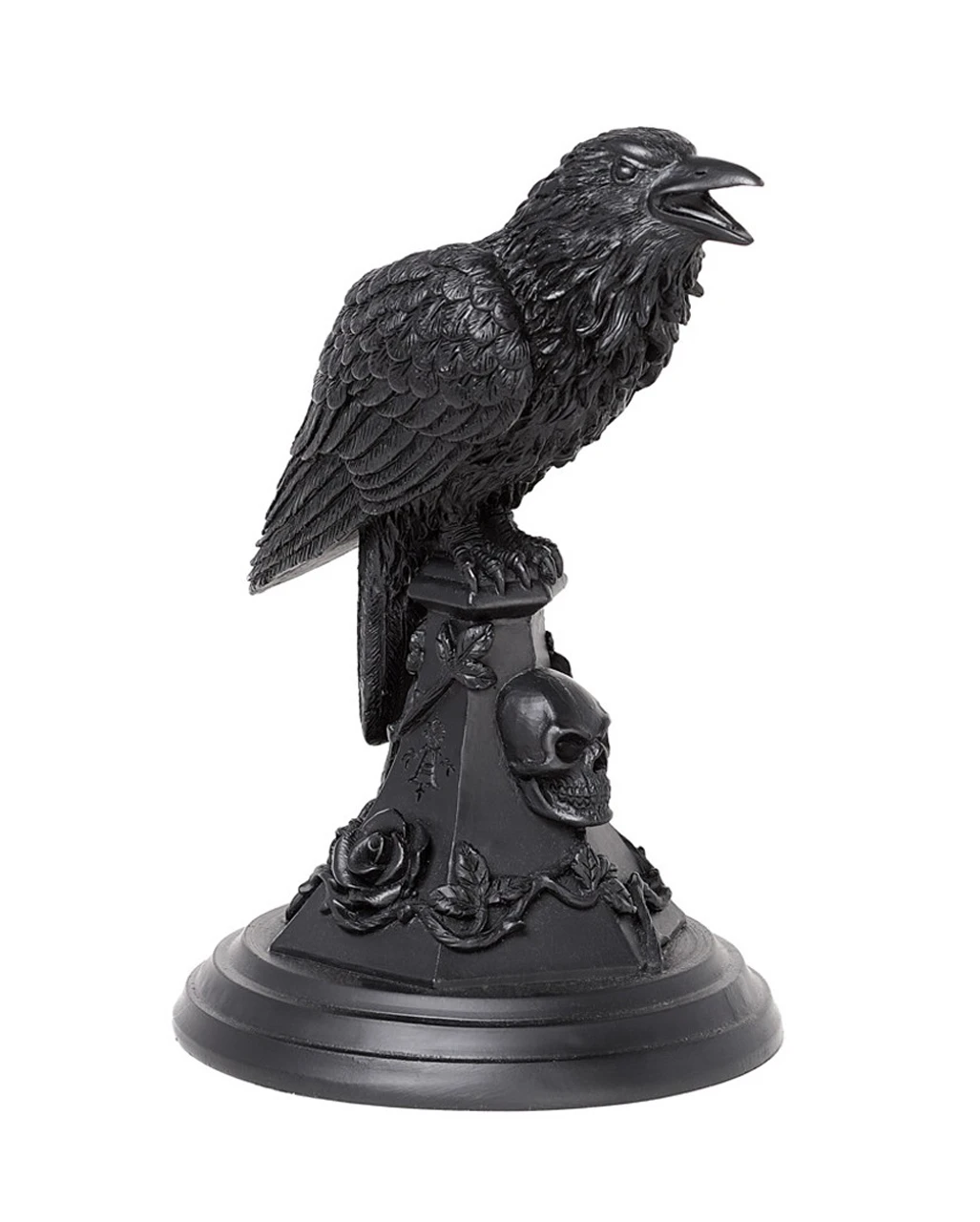 Poe's Rabe Gothic Kerzenständer 3 Poe's Rabe Gothic Kerzenständer – Bild 3