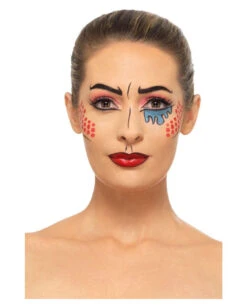 Pop Art Make Up Kit -Cosplay-Laden pop art make up kit pop art schminkset fasching karnevalsschminke comic 35821 4