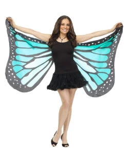 Riesige Schmetterlingsflügel Blau