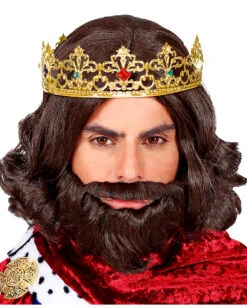 Royale Königskrone Mit Bunten Schmucksteinen -Cosplay-Laden royale koenigskrone mit bunten schmucksteinen 38047 1