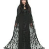 Samt Und Spitzen Skull Cape
