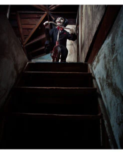 SAW Billy Puppe -Cosplay-Laden saw billy puppe originale horrorfilm sammler puppe aus james wans saw lizenzierte horrorpuppe fuer jig saw fans 28972 5
