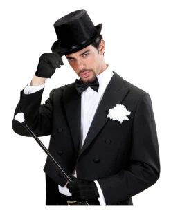 Schwarze Kostüm Handschuhe Unisex -Cosplay-Laden schwarze kostuem handschuhe kostuemzubehoer black gloves 27889 003