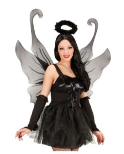 Schmetterling Flügel Schwarz -Cosplay-Laden schwarze feenfluegel elfenfluegel fuer halloween dunkle fee fluegel cosplay fluegel 19271 03