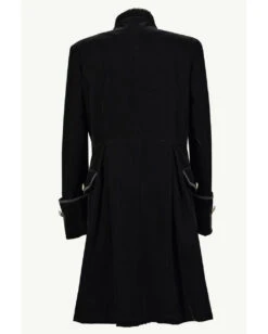 Gothic Aristokrat Herren Mantel Schwarzer Samt -Cosplay-Laden schwarzer gothic aristokrat samt mantel gothic mantel black velvet mens coat gothic mode 54366 07