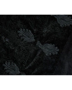 Schwarzer Gothic Damenfrack Mit Schwalbenschwanz -Cosplay-Laden schwarzer gothic damenfrack mit schwalbenschwanz black gothic ladys jackett with tailcoat 54557 07