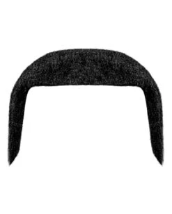 Macker Bart Economy Schwarz -Cosplay-Laden schwarzer schnurrbart macker gangster schnauzbart hippie bart schwarzer bart aus kunsthaar 17379 004