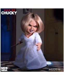 Seed Of Chucky Sprechende Tiffany Figur 38cm -Cosplay-Laden seed of chucky tiffany actionfigur seed of chucky talking tiffany action figurine mezco toys 50885 03