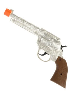 Silberne Cowboy Pistole
