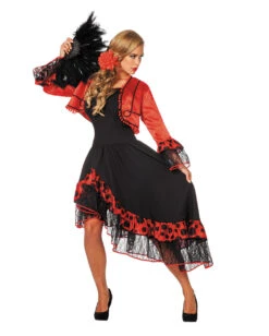 Spanierin Kostümkleid Mit Bolero