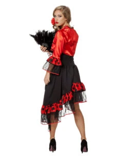 Spanierin Kostümkleid Mit Bolero -Cosplay-Laden spanierin kostuemkleid mit bolero spanisches tanzkostuem flamenco verkleidung womens caliente costume 36440 03