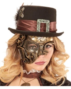 Steampunk Phantom Maske -Cosplay-Laden steampunk phantom maske steampunk maske steampunk mask 25136 04